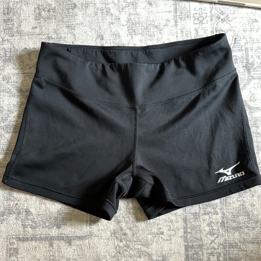 Mizuno Women's Black Athletic Shorts